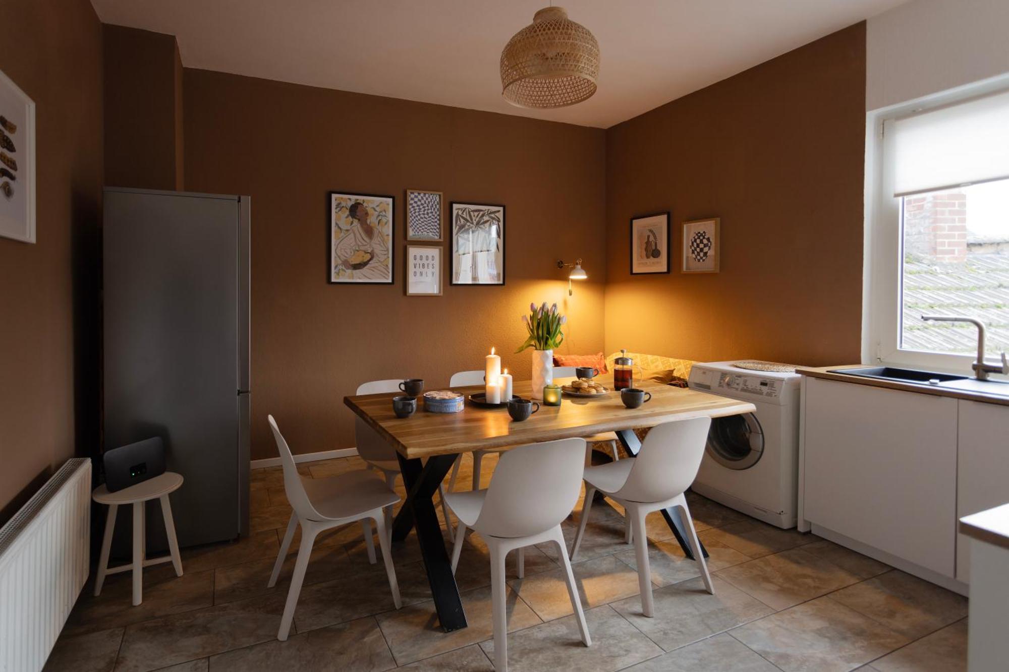 דיסבורג Big Apartment With Parking, 30 Min To Duesseldorf מראה חיצוני תמונה